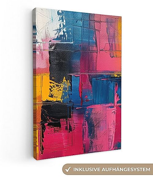 OneMillionCanvasses® Leinwandbild Lackierung - Kunst - Modern - Abstrakt, F günstig online kaufen