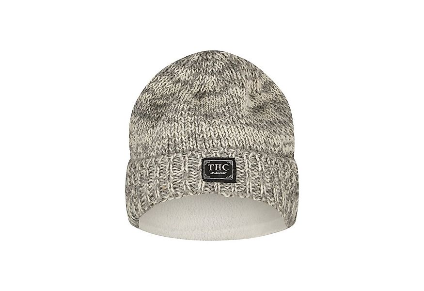 THC Natural Line Strickmütze THC Schafwoll Rollcap 812 beige (1 Stück, 1-St günstig online kaufen