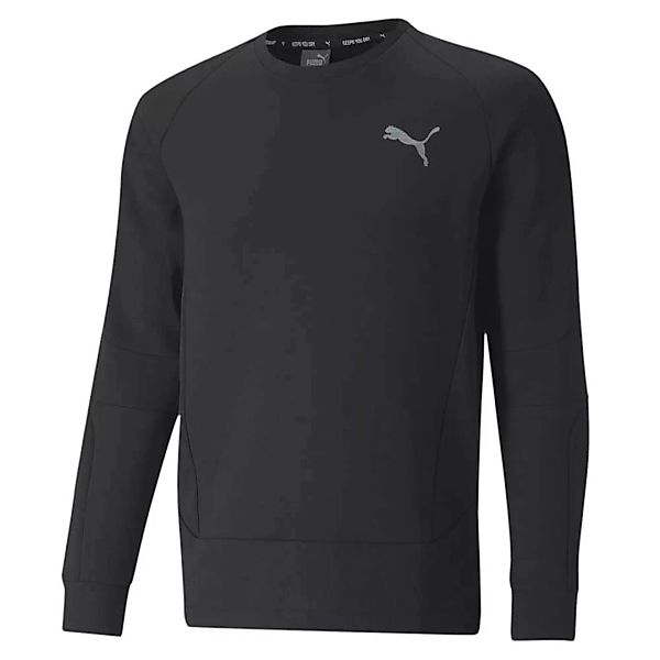 Puma Evostripe Crew Sweatshirt L Puma Black günstig online kaufen