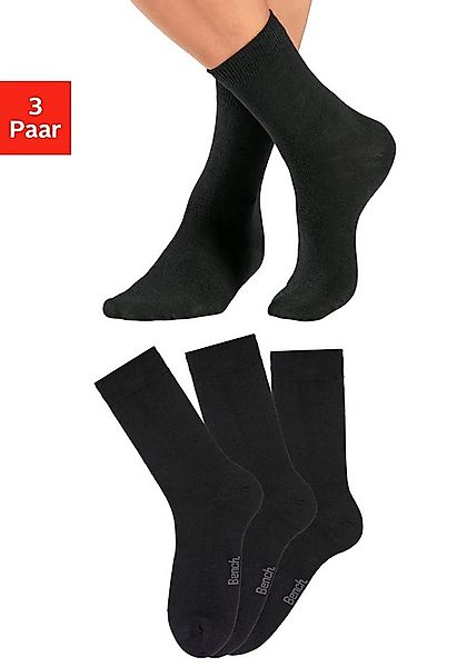Bench. Socken (Packung, 3-Paar) Herrensocken mit wärmender Wolle günstig online kaufen