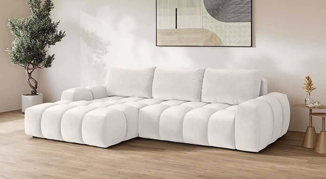 INOSIGN Ecksofa "AZITA klein optionale Schlafsofa mit Bettkasten, B/T/H: 27 günstig online kaufen