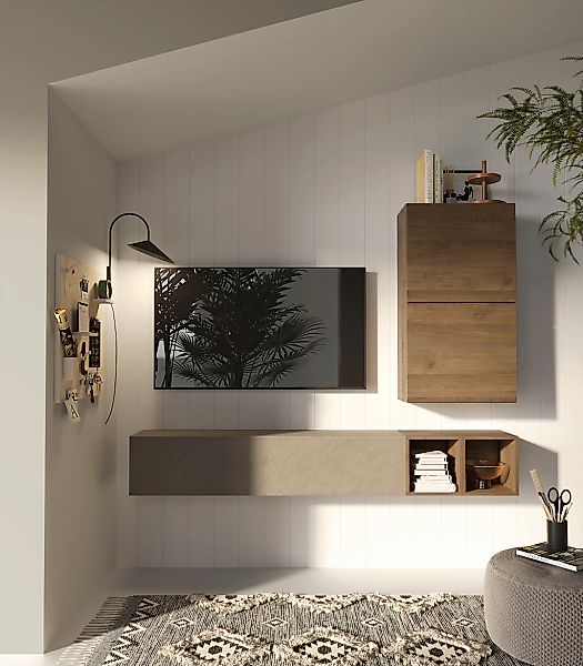 INOSIGN Wohnwand "INFINITY, 4tlg. Breite 194 cm, Höhe variabel, Wohnwand", günstig online kaufen