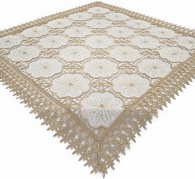 Brilliant Tischdecke Spitzeneinsatz / Mitteldecke / günstig online kaufen
