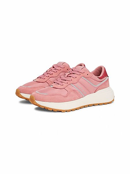 Tommy Jeans Keilsneaker "TJW CLEATED RUNNER", Freizeitschuh, Schnürschuh, H günstig online kaufen