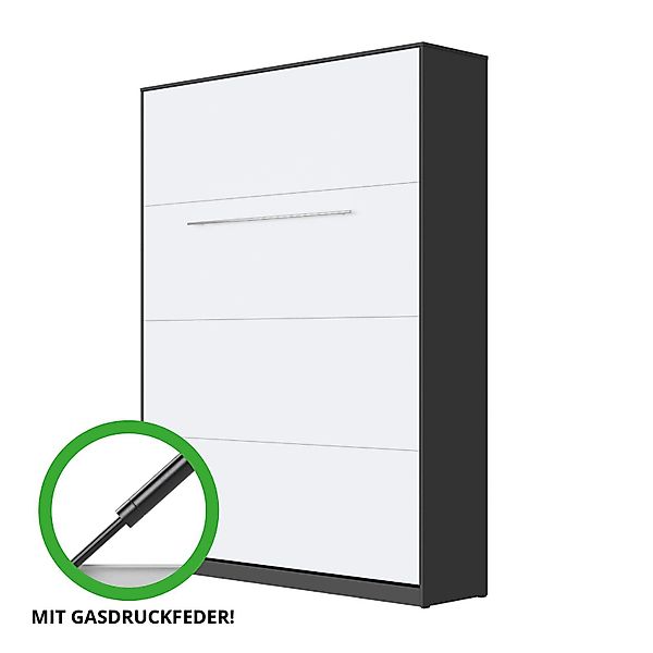 SMARTBett Schrankbett SMARTBett Standard 140x200 Vertikal/Hoch günstig online kaufen