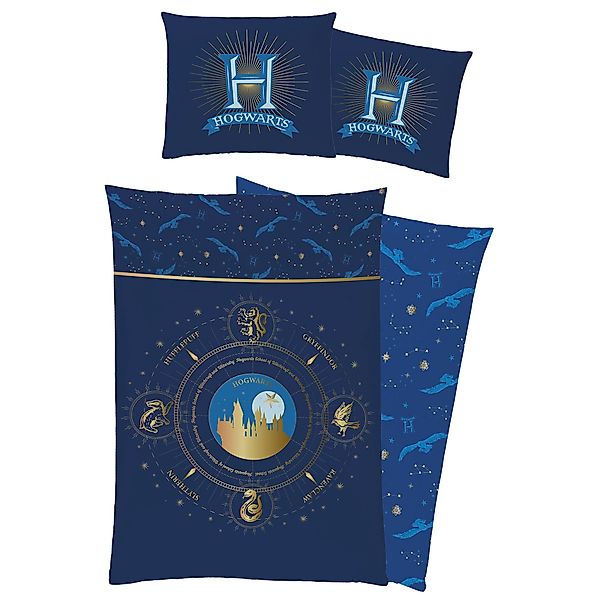 BERONAGE Kinderbettwäsche Harry Potter Sternenbild Bettwäsche günstig online kaufen