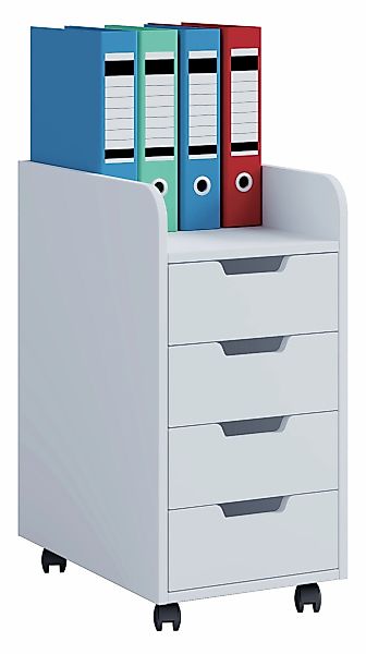 VCM Container "Rollcontainer Bürocontainer Schublade Konal Mini" 1 Stk. tlg günstig online kaufen
