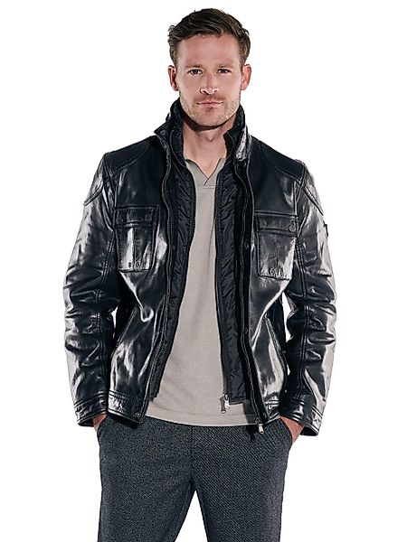 Engbers Lederjacke engbers Herren Lederjacke, Schwarz günstig online kaufen