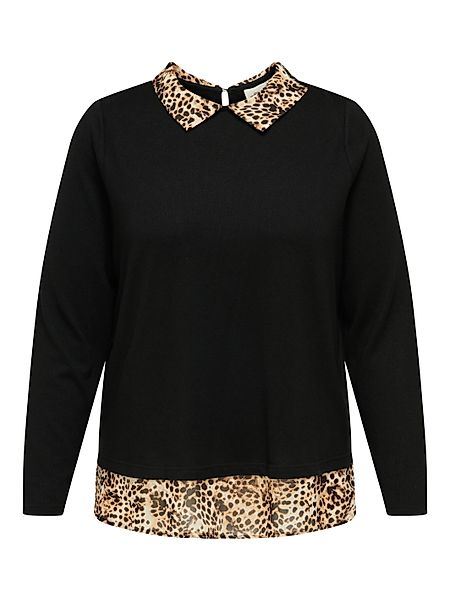 ONLY CARMAKOMA Blusenshirt CARALBA LS MIX günstig online kaufen
