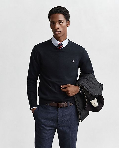 Gant Rundhalspullover günstig online kaufen