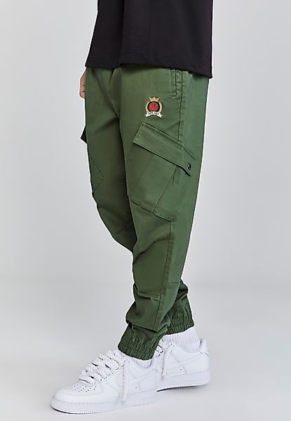 Siksilk Cargohose SikSilk Herren Grün Khaki günstig online kaufen