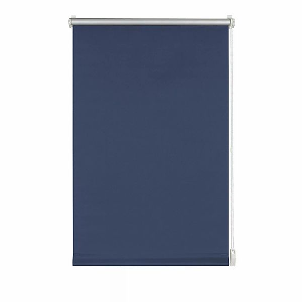 Gardinia EasyFix Rollo Thermo energiesparend 120 cm x 150 cm Blau günstig online kaufen