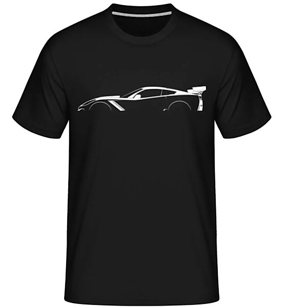 'Chevrolet Corvette C7 ZR1' Silhouette · Shirtinator Männer T-Shirt günstig online kaufen