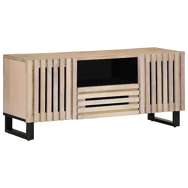 vidaXL TV-Schrank TV-Schrank 100x34x46 cm Massivholz günstig online kaufen