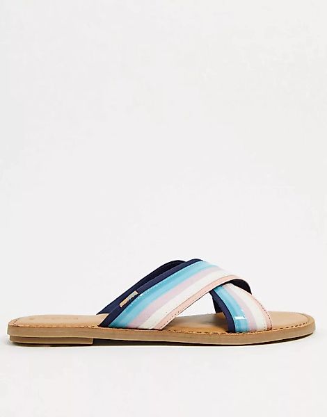 Toms – Viv – Bunt gestreifte Sandalen-Mehrfarbig günstig online kaufen