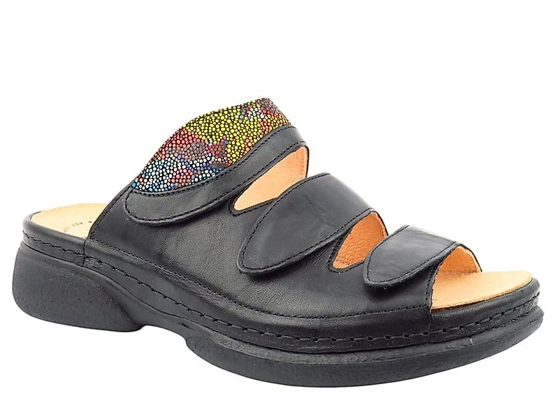 Think! Capra Rust.schw./multi Pantolette günstig online kaufen