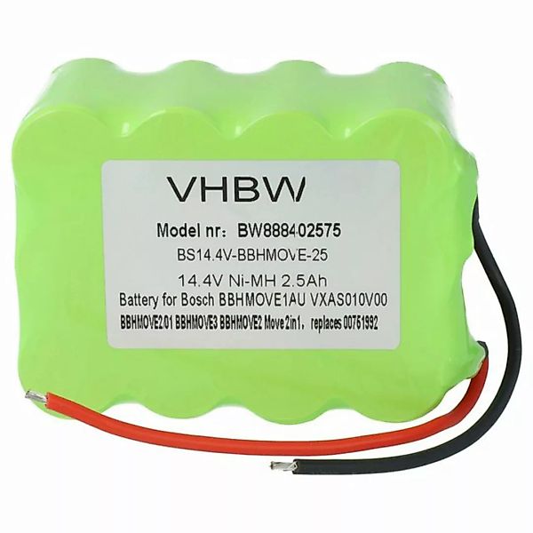 vhbw kompatibel mit Hoover HH5010WD HandiVac Staubsauger-Akku NiMH 2500 mAh günstig online kaufen