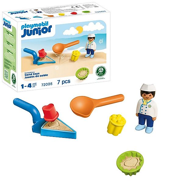 Playmobil® Sand-Bäckerei (72005), Junior Sand Konstruktions-Spielset, (7 St günstig online kaufen