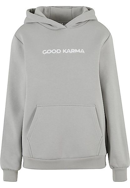 Miss Tee Kapuzensweatshirt Miss Tee Karma Butterfly Ladies Fluffy Hoody günstig online kaufen