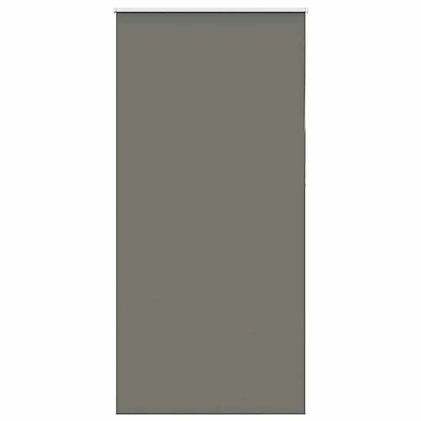 vidaXL Verdunkelungsrollo Grau 115x210cm Stoffbreite 110,7cm Polyester 4011 günstig online kaufen