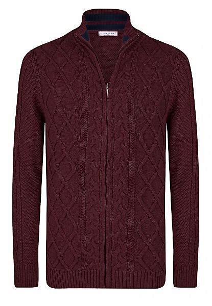Felix Hardy Strickjacke "Strickjacke mit durchgehendem Reißverschluss" günstig online kaufen