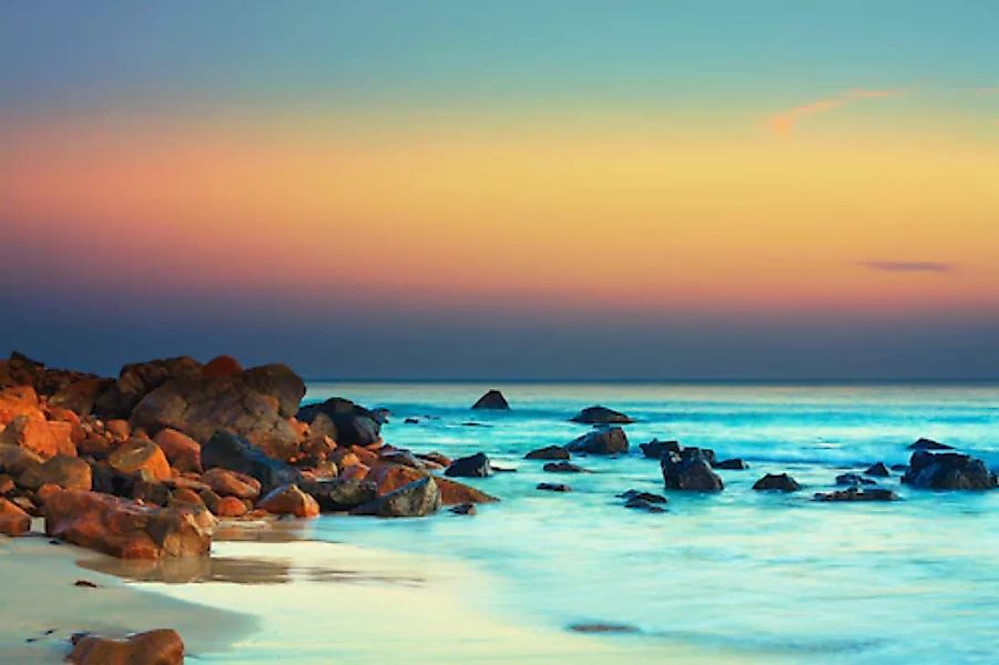 Papermoon Fototapete »Sonnenuntergang über dem Meer« günstig online kaufen