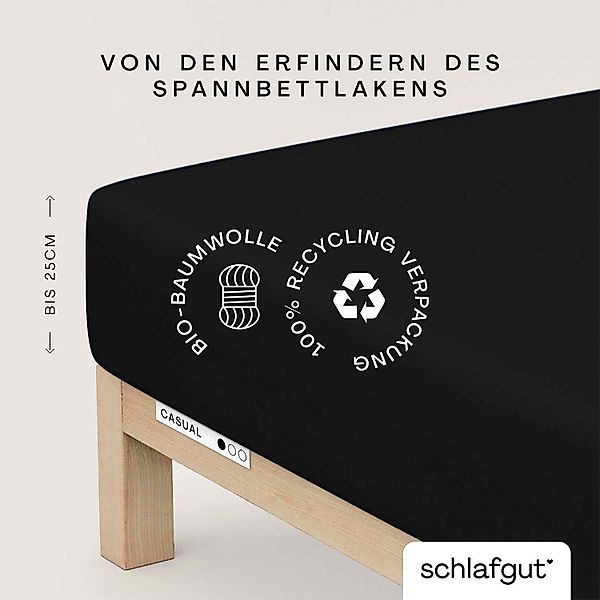 Schlafgut Spannbettlaken CASUAL u.a. in Gr. günstig online kaufen