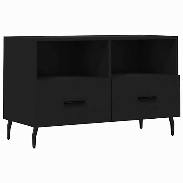 vidaXL TV-Schrank TV-Schrank Schwarz 80x36x50 cm Spanplatte günstig online kaufen