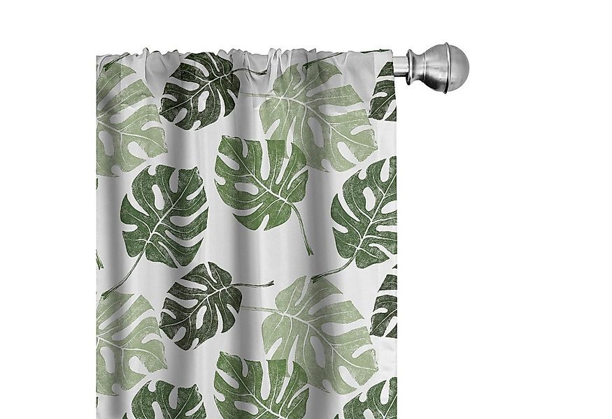 Abakuhaus Gardine Vorhang für Wohnzimmer Schlafzimmer Dekor, Microfaser, Mo günstig online kaufen