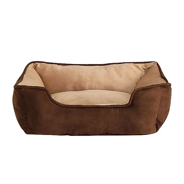 lionto Tierkissen 2-in-1 Hundebett in Wildlederoptik, günstig online kaufen