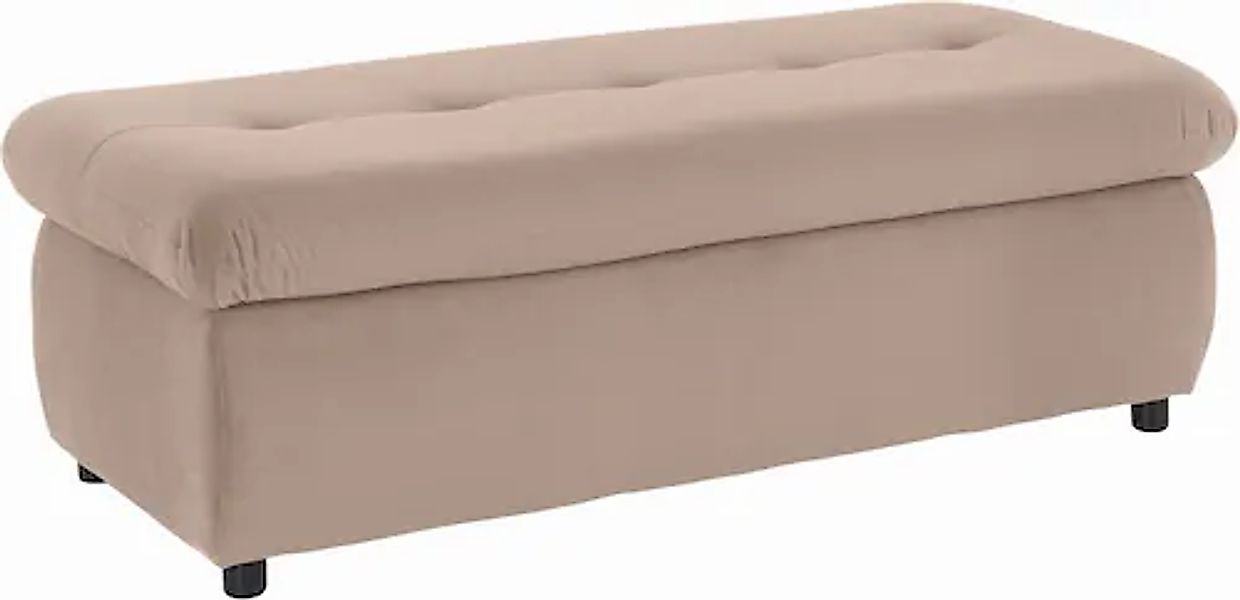 TRENDMANUFAKTUR Hocker »Indie II, bequemer Bankhocker mit Staufach unter de günstig online kaufen