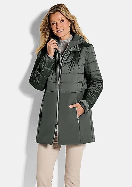 GOLDNER Kurzmantel Steppmantel mit Softshell-Einsatz günstig online kaufen
