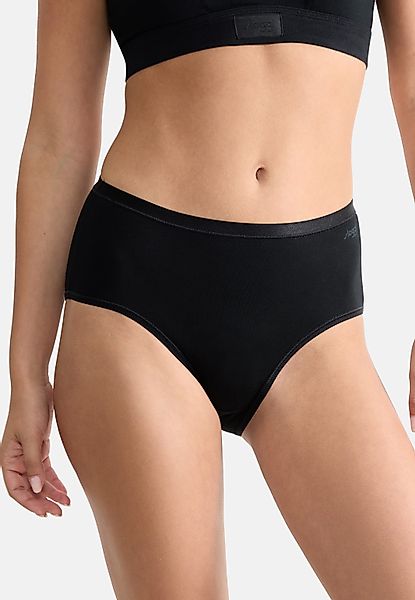 sloggi Midislip "GO Daily Cotton" 3er Pack, Glanz-Effekt Details, weich, Ba günstig online kaufen