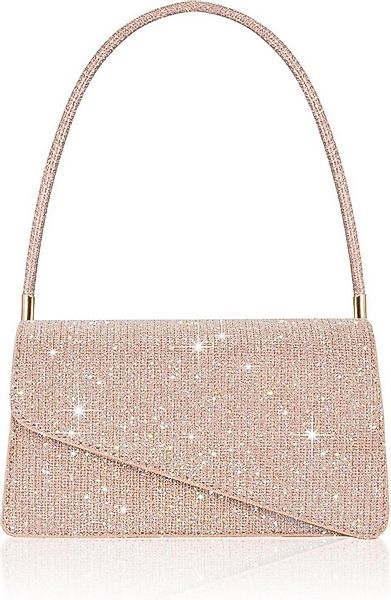 Coonoor Clutch Pailletten Handtasche Damen Klein mit 2 Fächern günstig online kaufen