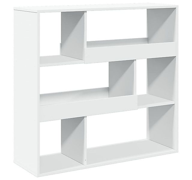 vidaXL Bücherregal Bücherregal/Raumteiler Weiß 100x33x94,5 cm, 1-tlg. günstig online kaufen