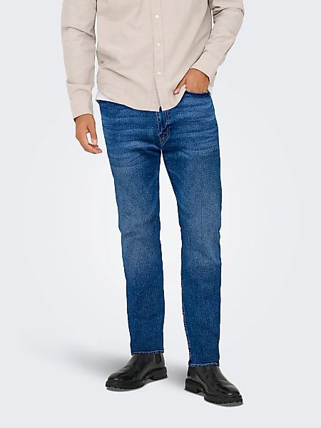 ONLY & SONS Regular-fit-Jeans "ONSWEFT REG. JAX BOX PIM DNM" günstig online kaufen