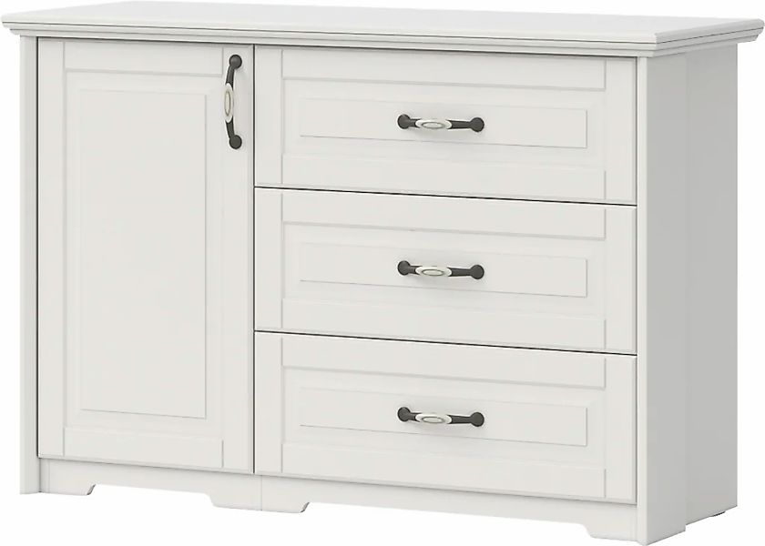 OTTO home Kombikommode "Evergreen, Maße: B/T/H 131/48/88cm, Soft-Close-Funk günstig online kaufen