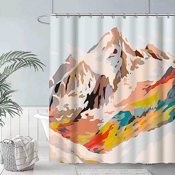 BYSURE Duschvorhang Breite 180 cm, Digitaldruck günstig online kaufen