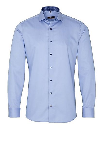 Eterna Klassische Bluse ETERNA SLIM FIT Langarm Hemd twill mittelblau 3921- günstig online kaufen