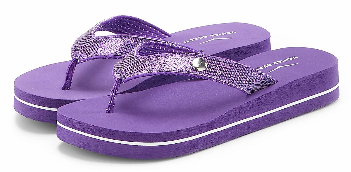 Venice Beach Badezehentrenner "Sandale, Badeschuh, Badelatsche, Flip Flop, günstig online kaufen