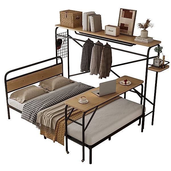 Flieks Metallbett, Doppelbett Kinderbett 140x200cm mit günstig online kaufen