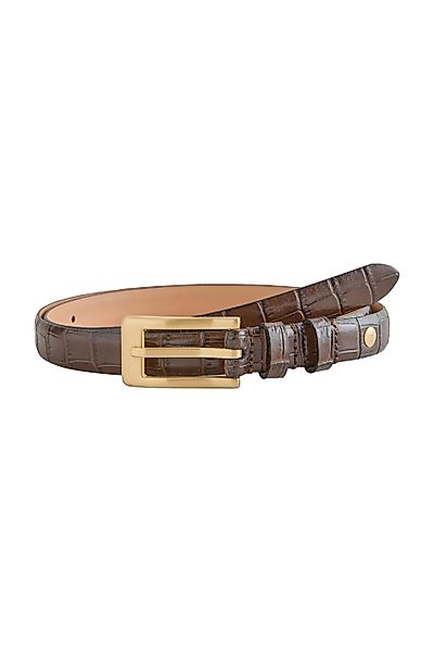 Next Ledergürtel Schmaler Ledergürtel in Kroko-Optik günstig online kaufen