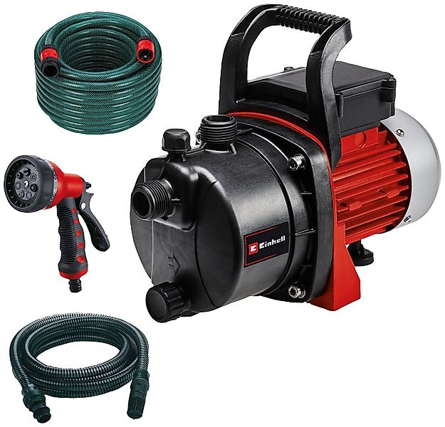 Einhell Gartenpumpe GC-GP 6538 Set/I, 3.800 l/h max.,mit 4m Saugschlauch, 2 günstig online kaufen