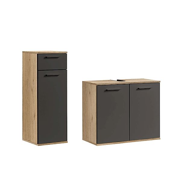 mokebo Badmöbel-Set Der Steuermann, (2-teilig), Unterschrank & Beistellschr günstig online kaufen