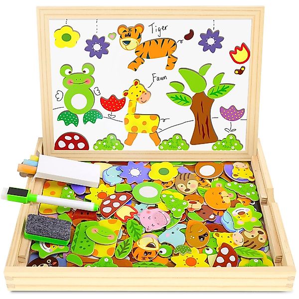 POPOLIC Magnetspiel Spielzeug, Magnettafel Kinder Kinderspielzeug günstig online kaufen