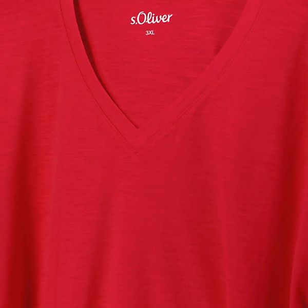 s.Oliver T-Shirt aus Baumwolle günstig online kaufen