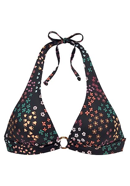 s.Oliver Triangel-Bikini-Top "Milly", mit Zierring in Horn-Optik günstig online kaufen
