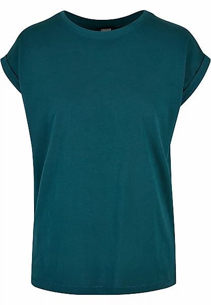URBAN CLASSICS Kurzarmshirt "Urban Classics Damen Ladies Extended Shoulder günstig online kaufen