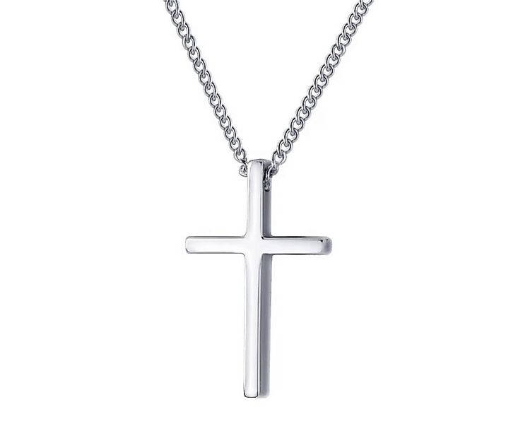 ELLAWIL Silberkette Kreuzkette Kette mit Kreuz Anhänger Kreuzanhänger Damen günstig online kaufen