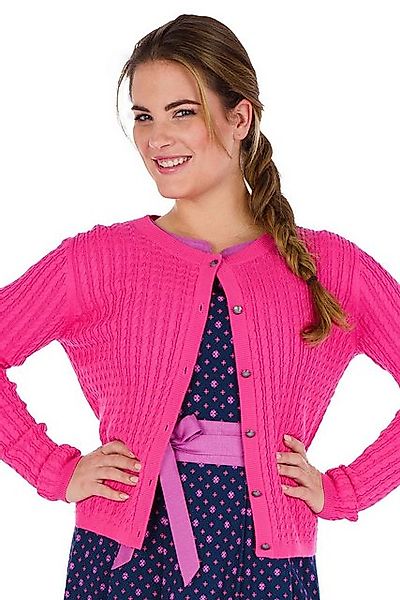 Hammerschmid Trachtenjacke Trachten Strickjacke - REIT - pink günstig online kaufen